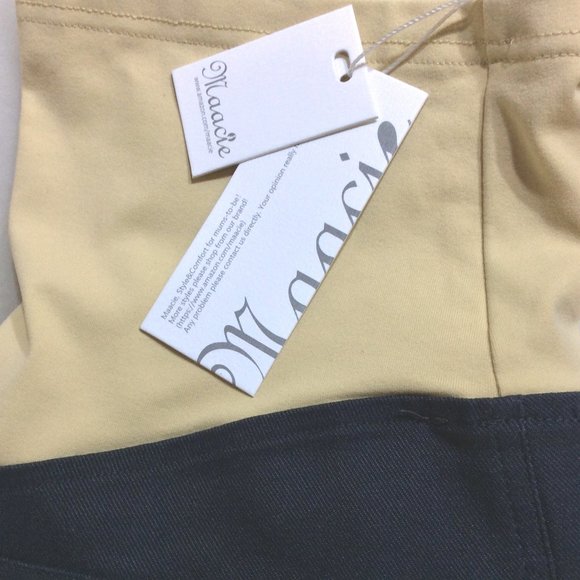 Maacie Maternity Casual Elastic 'Secret Fit' Skinny Pants M *NWT* - Picture 6 of 7